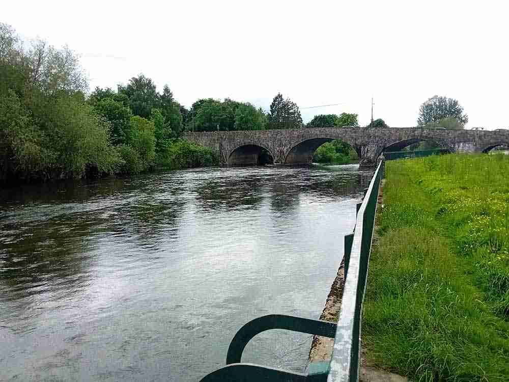 Pic of the Suir River & Blueway. the pic shows an old bridge in Clonmel